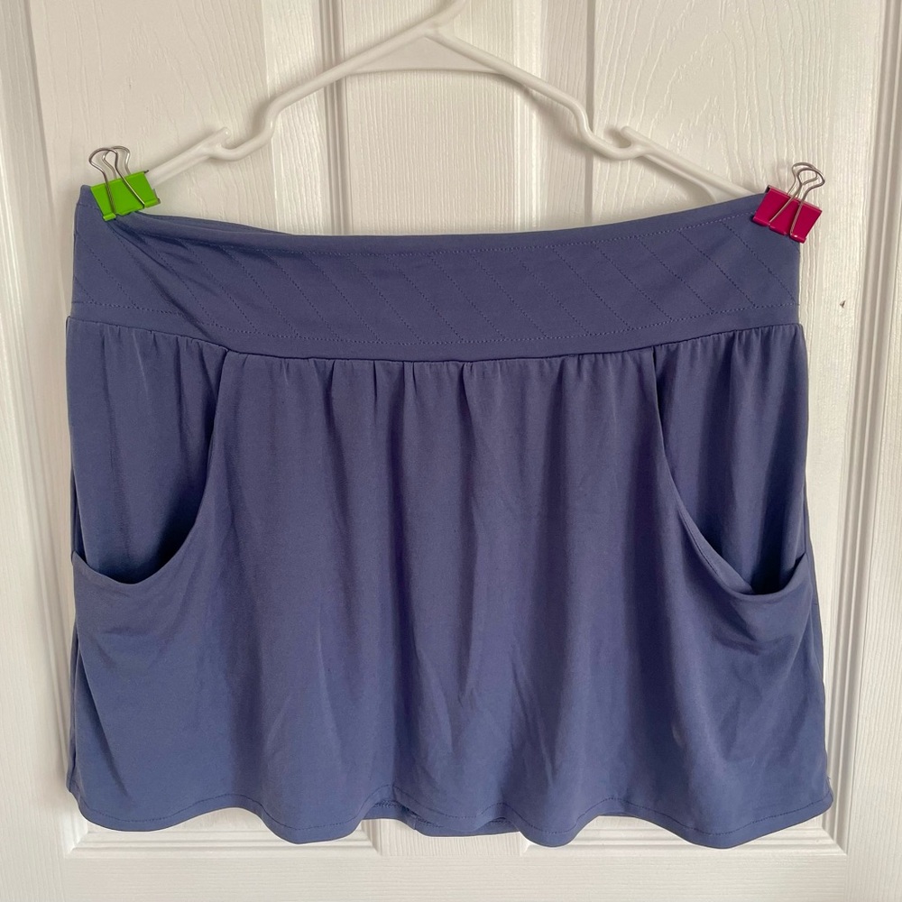 Dusty periwinkle Banana Republic skirt in a Medium